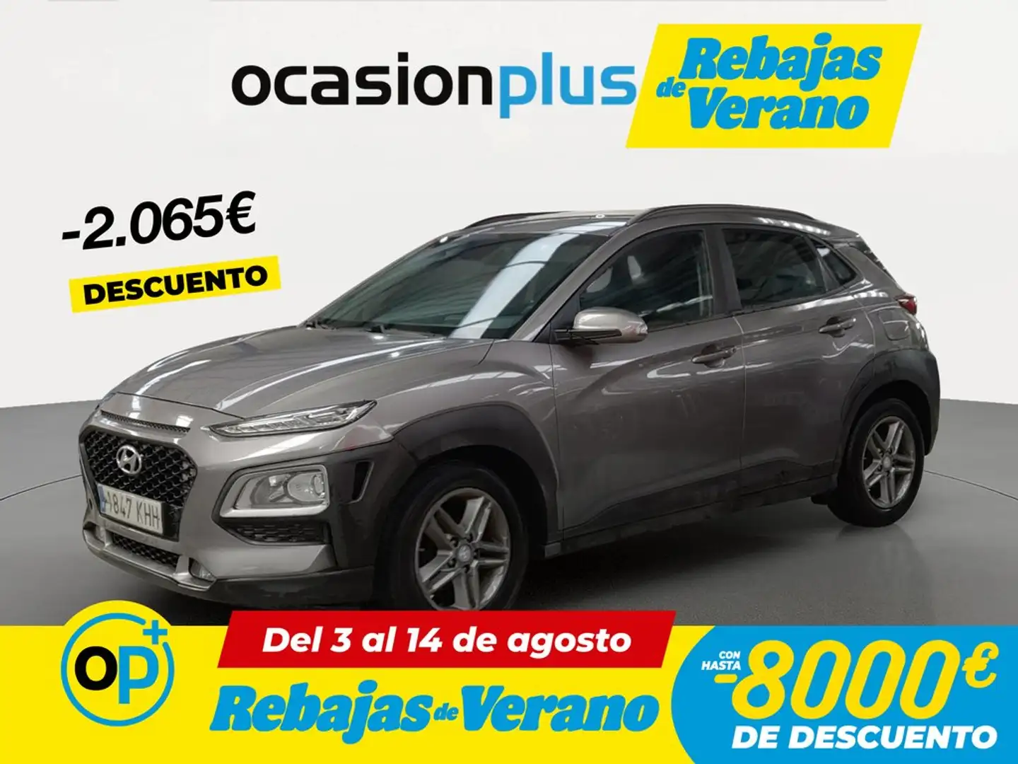 Hyundai KONA 1.0 TGDI Klass 4x2 Gris - 1