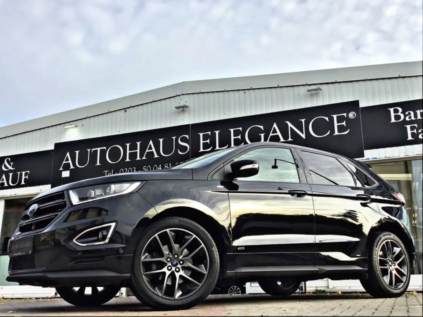 Ford Edge Bi-Turbo ST-Line 4x4~Navi~Kamera~Pano.~LED Noir - 2