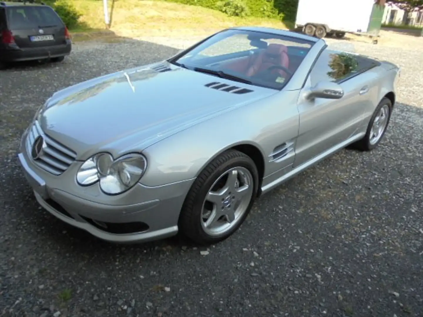 Mercedes-Benz SL 55 AMG Automatik Gümüş rengi - 1