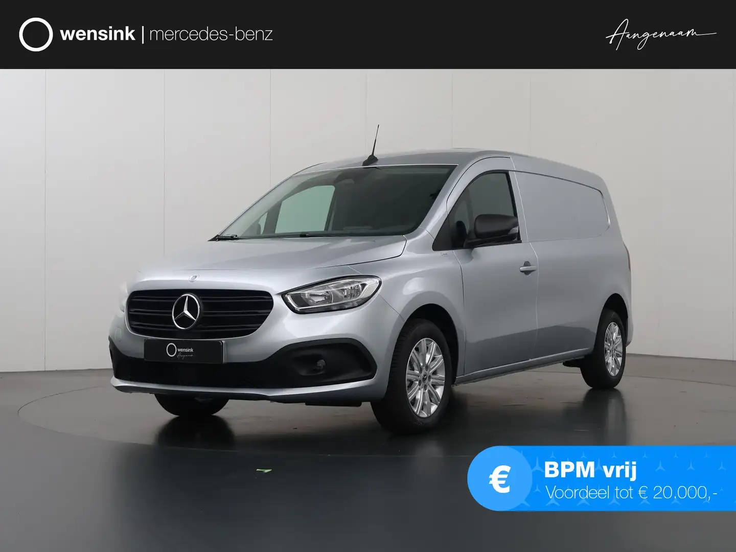 Mercedes-Benz Citan 110 CDI L2 Pro BUMPERS IN KLEUR | AUTOMAAT | BPM V Zilver - 1