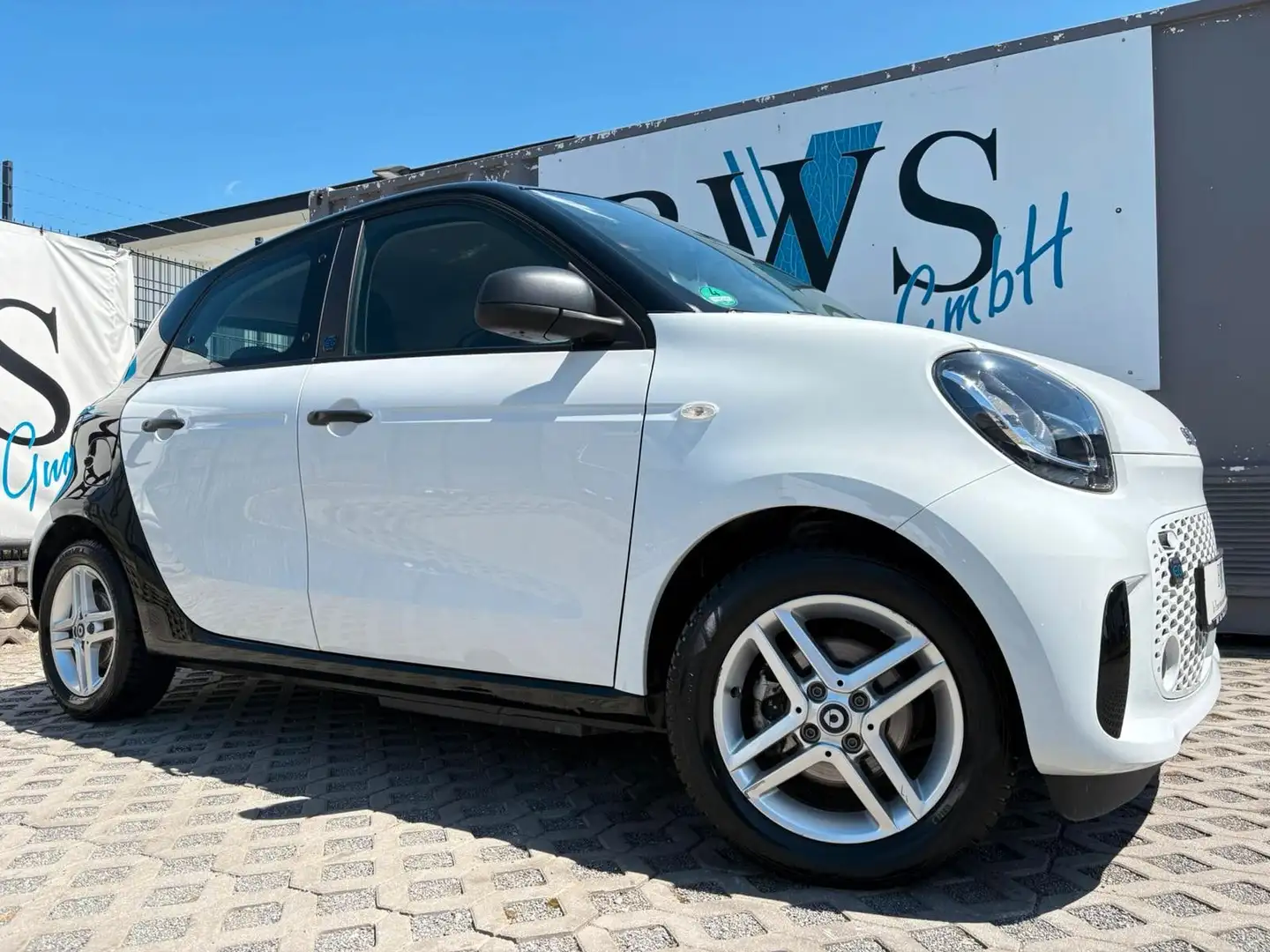 smart forFour electric drive EQ/Klimaaut/Parkhilfe/DAB Weiß - 1