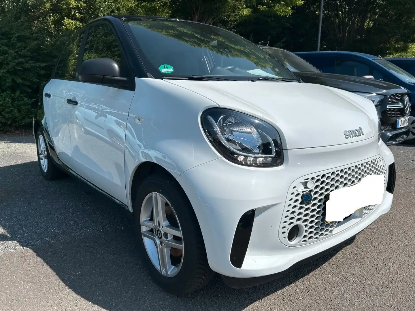 smart forFour electric drive / EQ/Klimaaut./Parkhilfe Weiß - 1