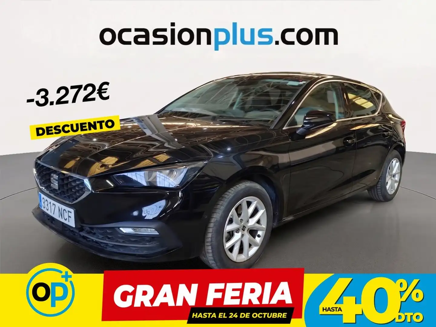 SEAT Leon 2.0TDI S&S Style XS 115 Negro - 1