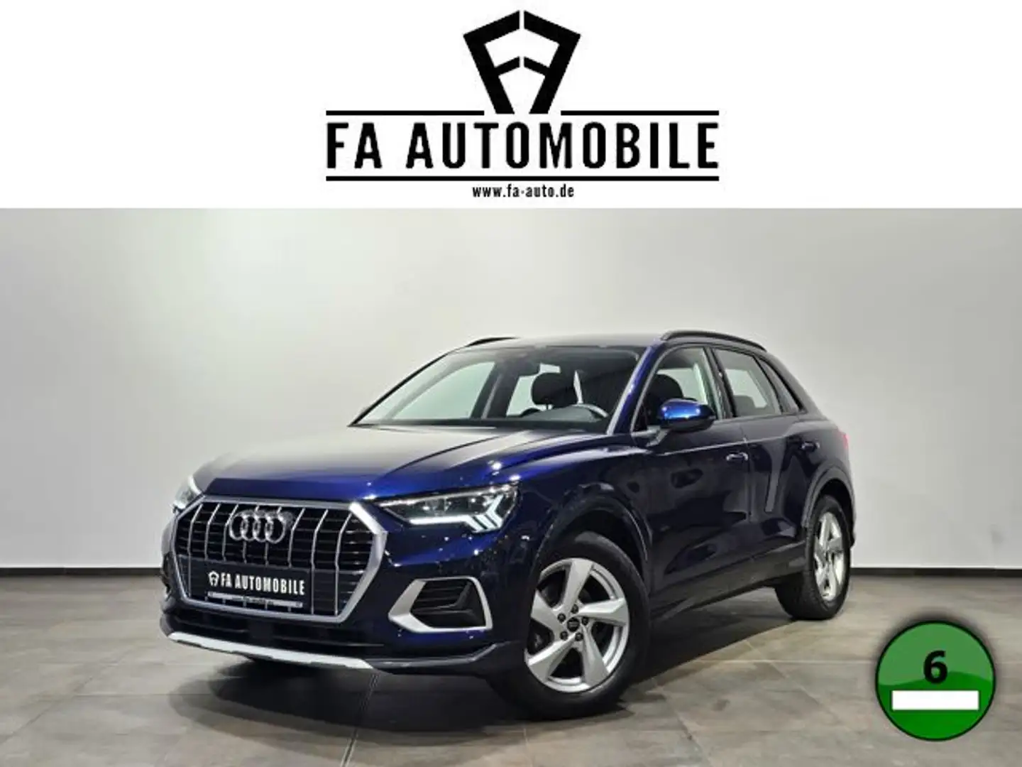 Audi Q3 35 TFSI Sport Virtual LED Acc Standheizung Sport A Blau - 1
