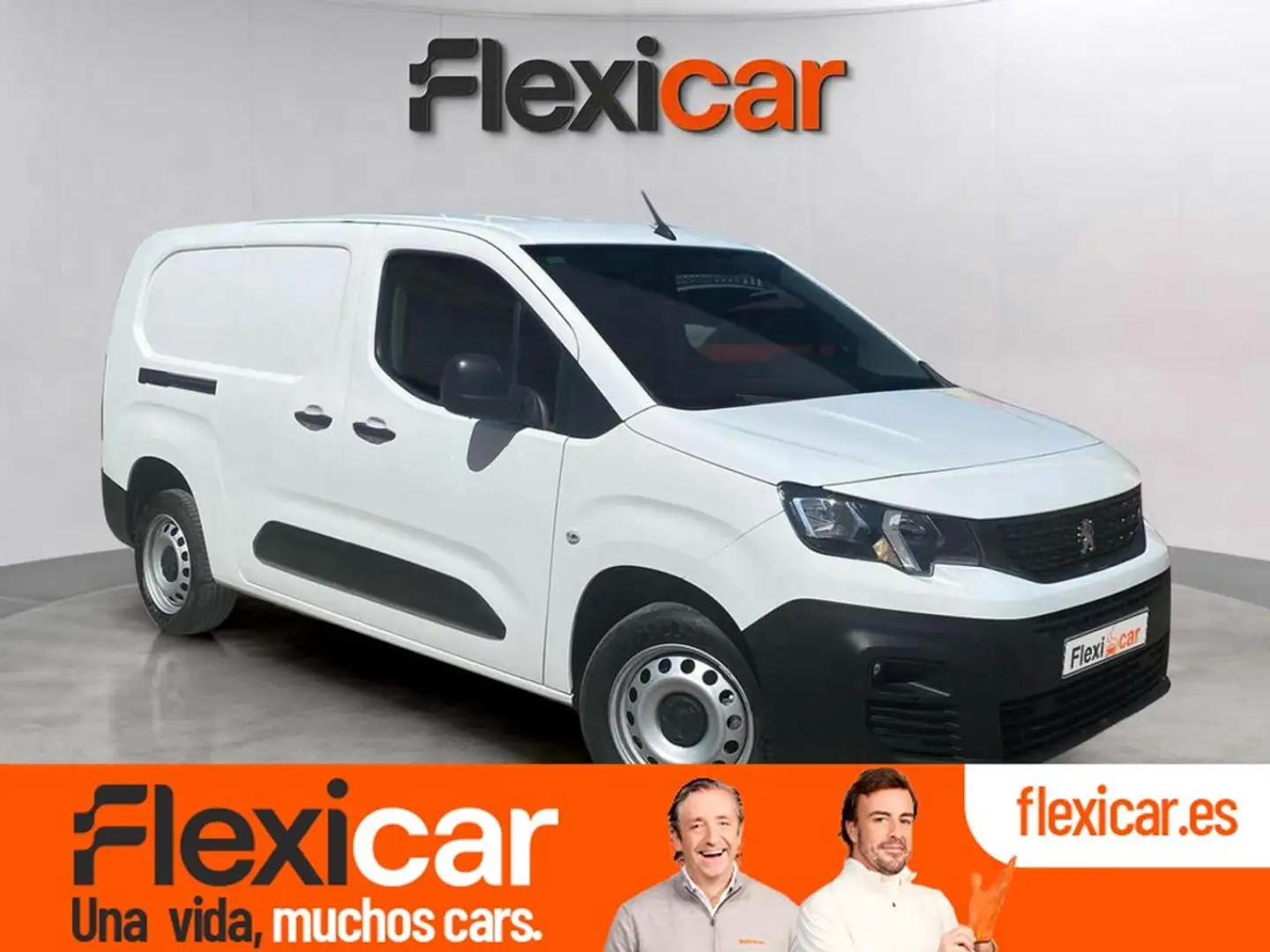 Peugeot Partner PRO LONG 100KG BLUEHDI 100 S&S 5 Blanco - 1