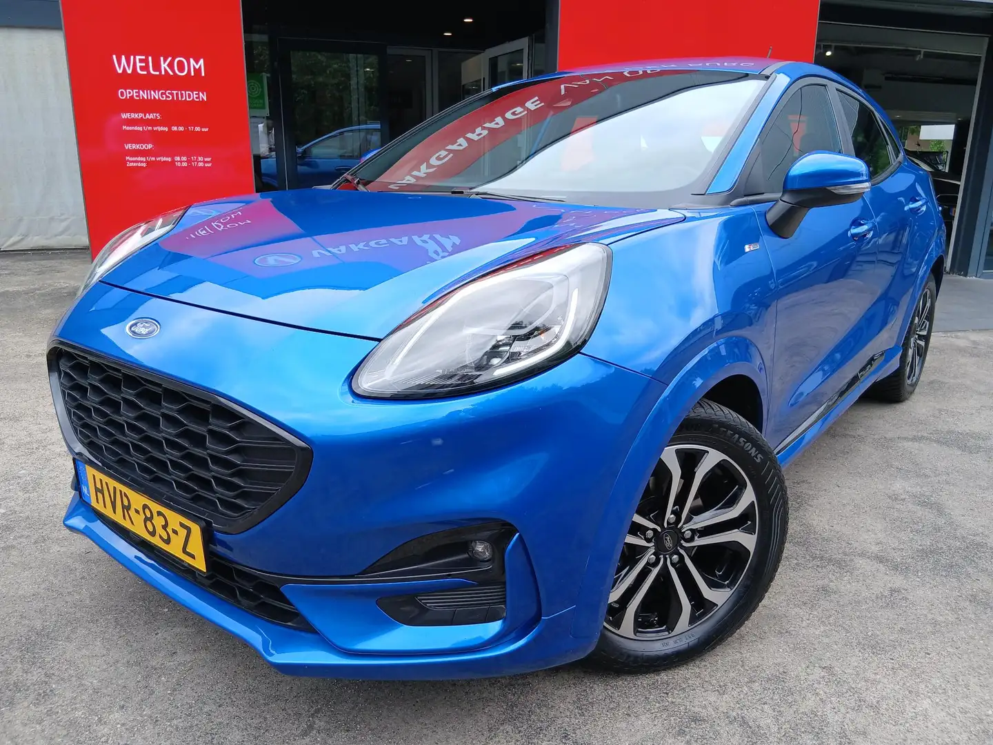 Ford Puma 1.0 EcoBoost Hybrid ST-Line Blauw - 2