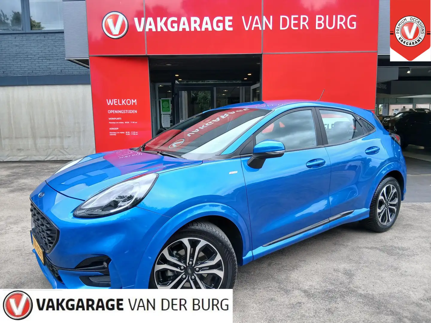 Ford Puma 1.0 EcoBoost Hybrid ST-Line Blauw - 1