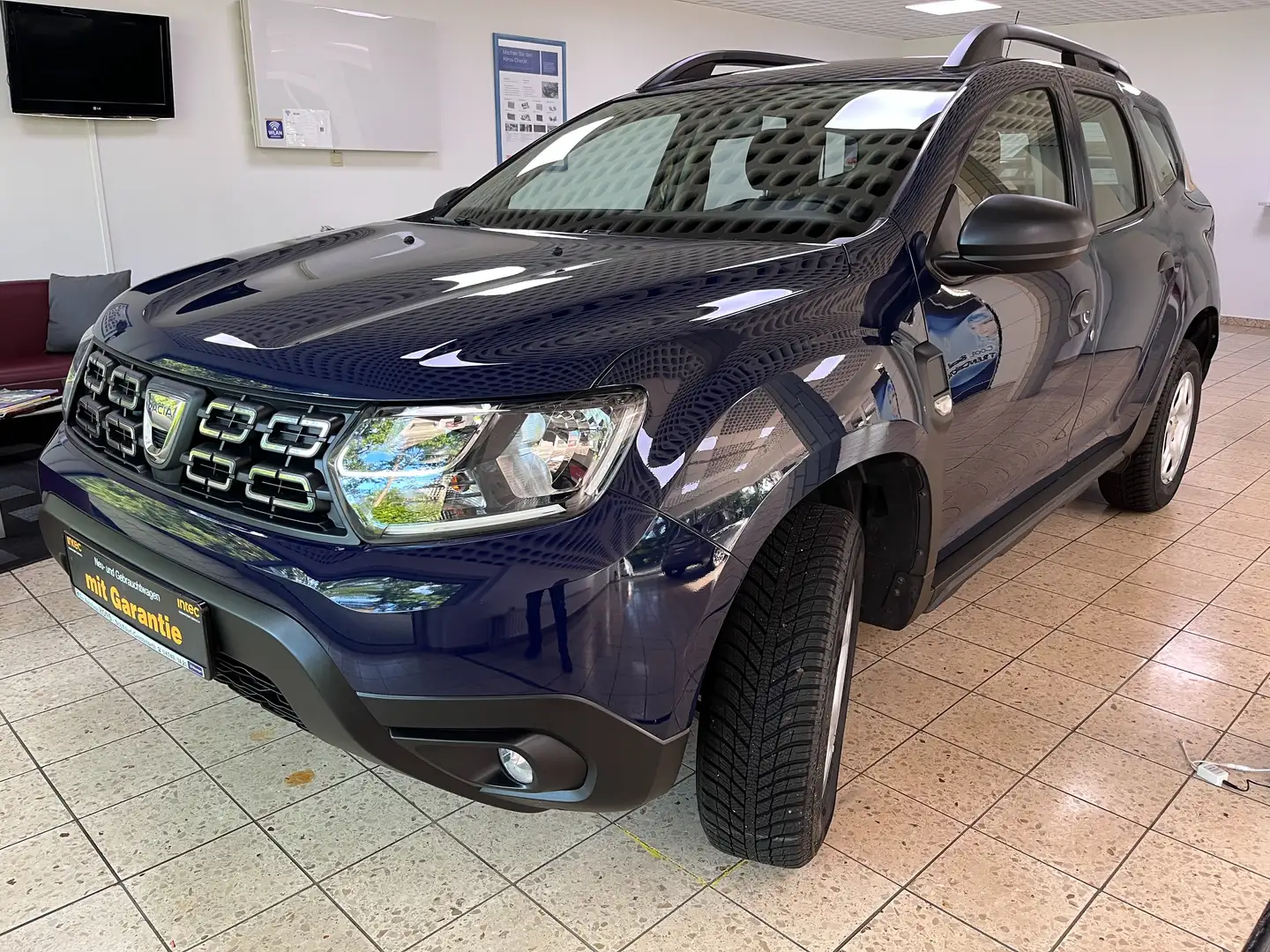 Dacia Duster Duster SCe 115 1. Hand, Klima, Tempom.,Checkheft Blau - 2