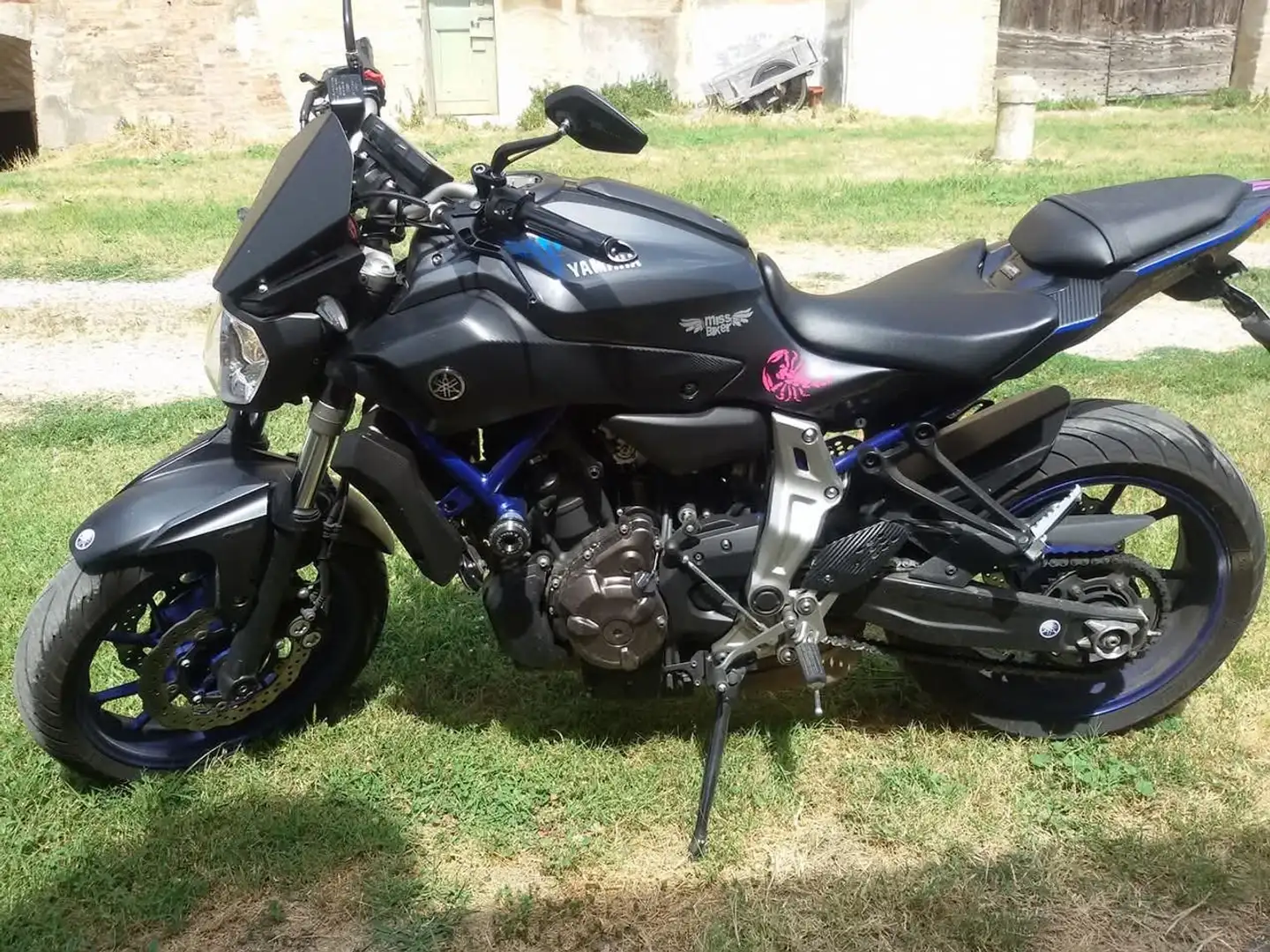 Yamaha MT-07 ABS Azul - 1