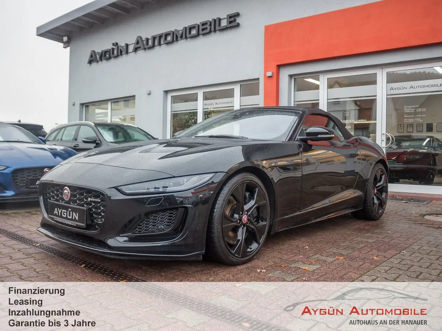 Jaguar F-Type P450 R-Dynamic Cabriolet*Klima-Paket*Keyl Schwarz - 1