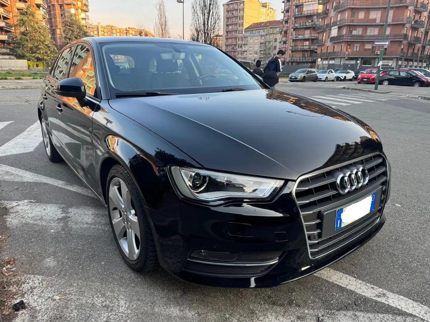 Audi A3 Sportback 1.6 tdi Business 110cv E6 S Tronic Nero - 2