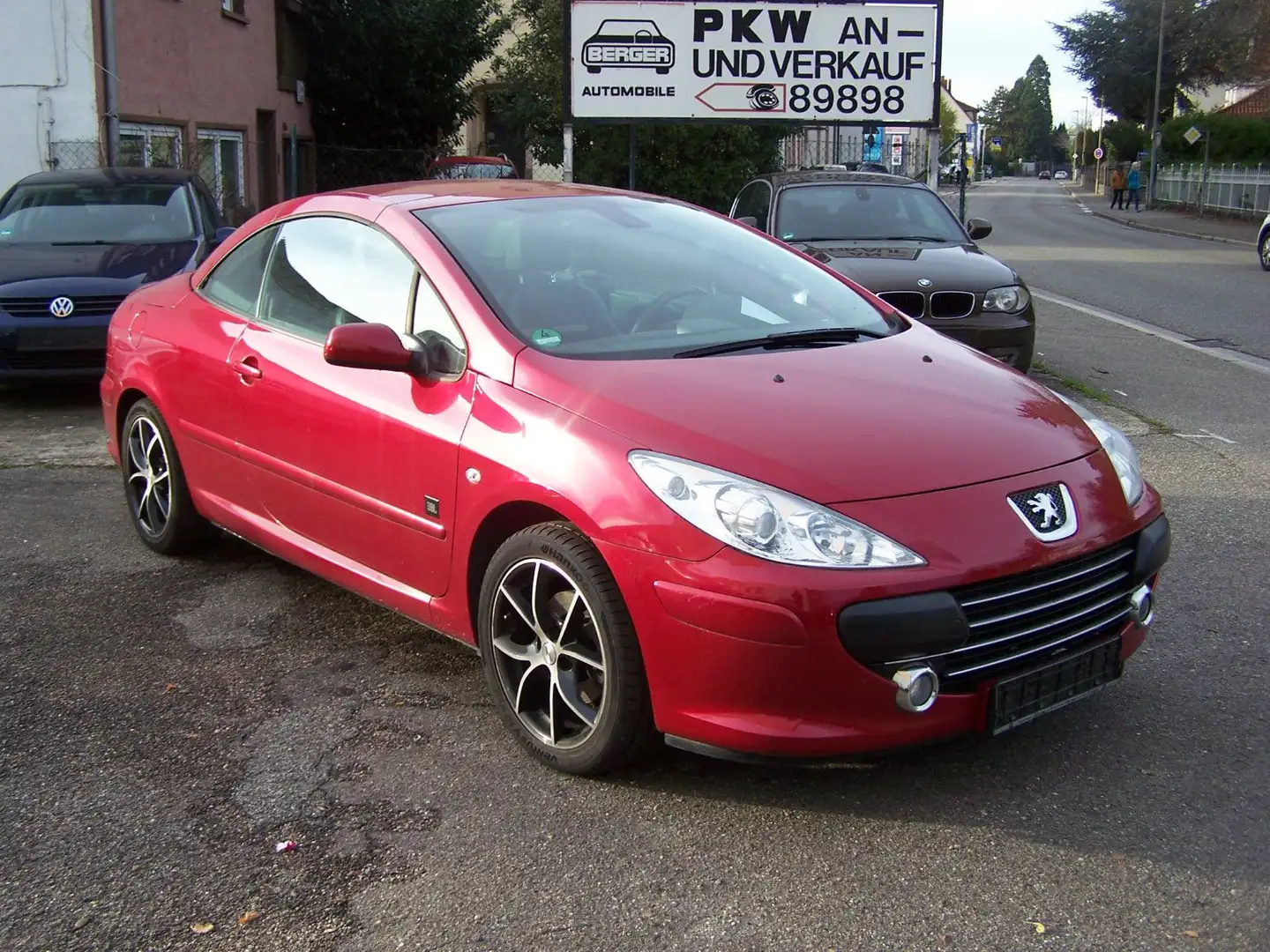 Peugeot 307 CC Cabrio-Coupe JBL Rot - 2