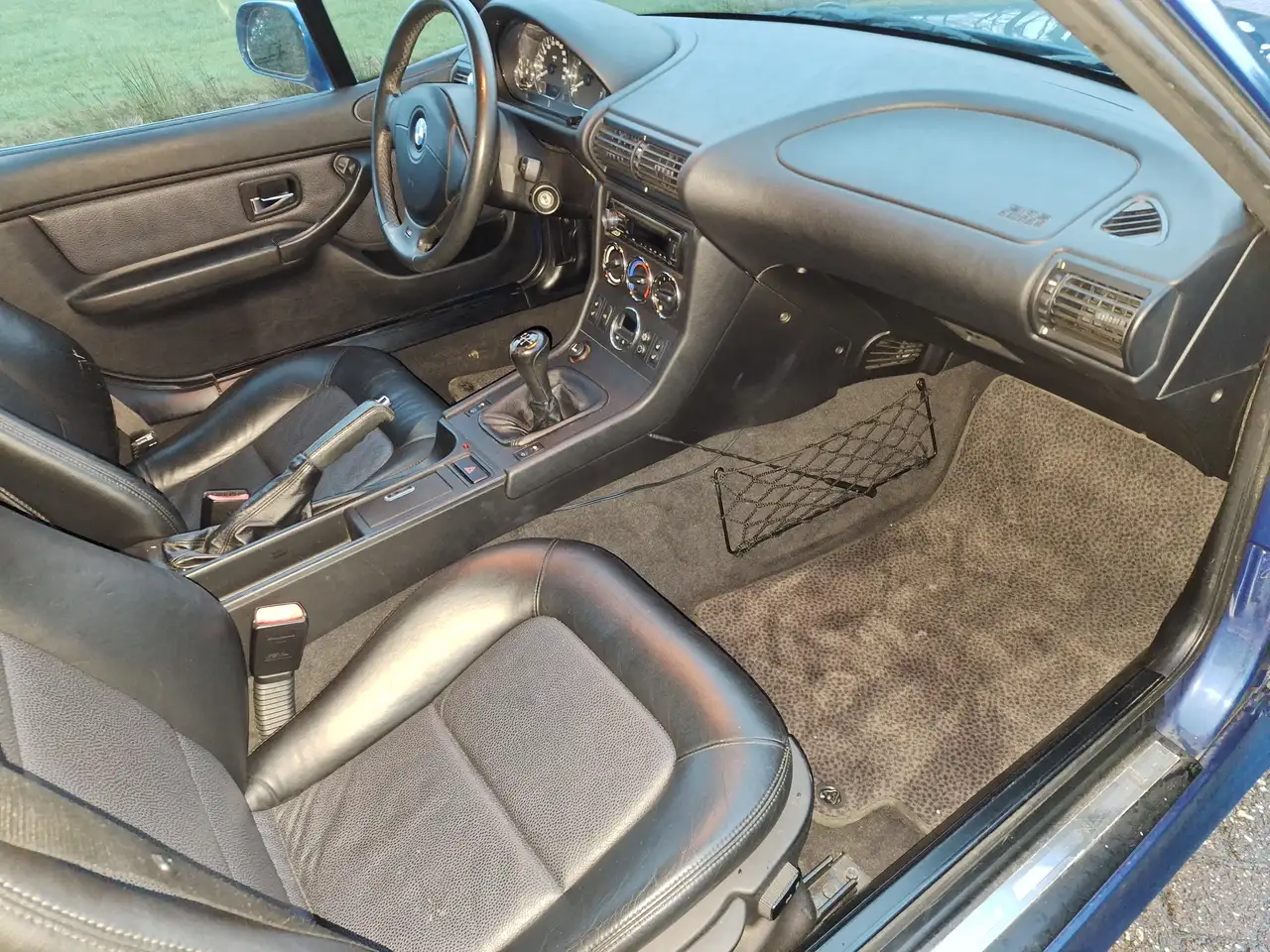 BMW Z3 2.0i S Widebody 6 cyl. topas blue 98000km like new, foto 6