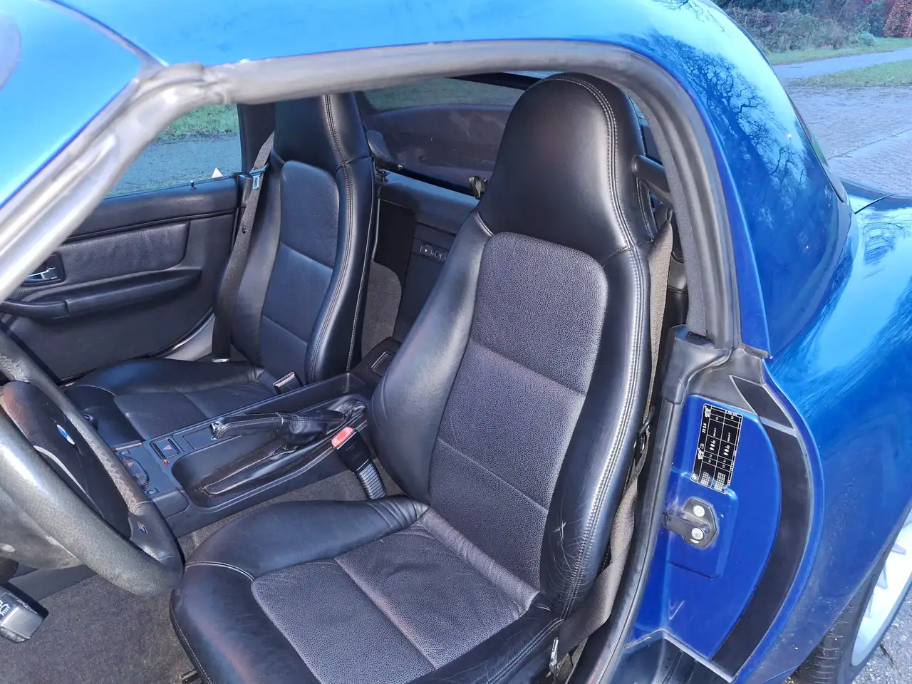 BMW Z3 2.0i S Widebody 6 cyl. topas blue 98000km like new, foto 4