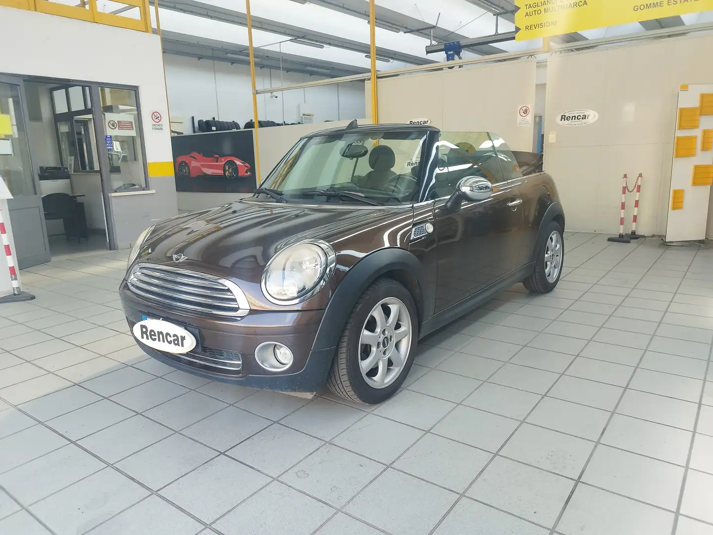 MINI One Cabrio Mini Cabrio 1.6 One 98cv Brun - 1