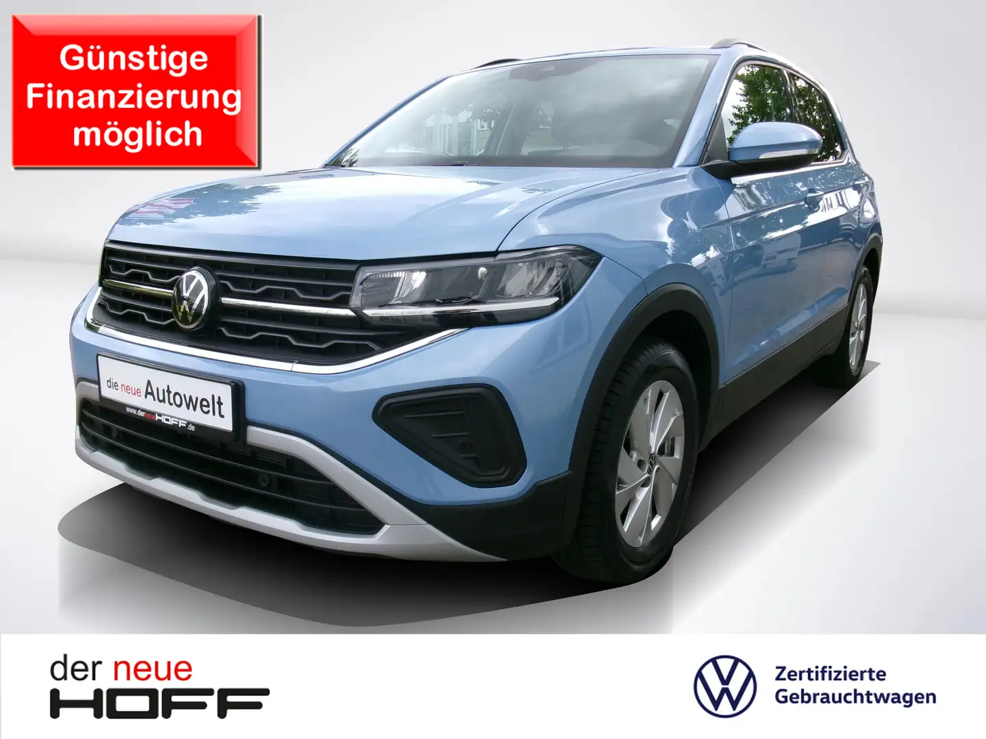 Volkswagen T-Cross 1.0 TSI Life Kamera ACC SHZ Allwetter APP-Connect Blau - 1