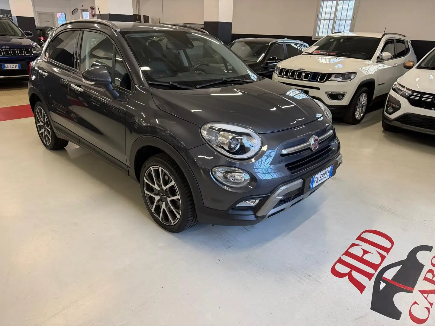 Fiat 500X 500 X 2015 2.0 mjt Cross Plus 4x4 140cv auto Grigio - 2