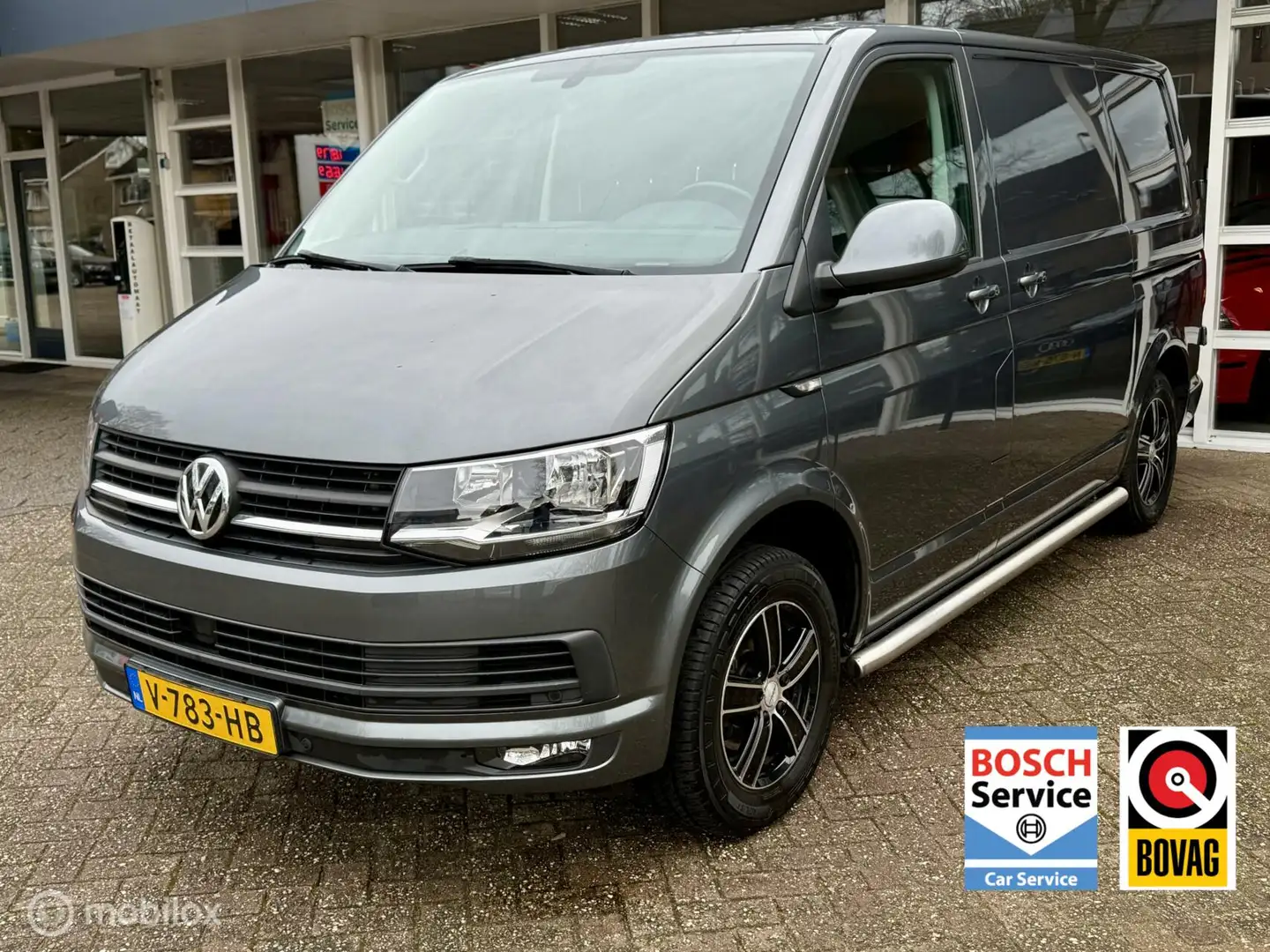 Volkswagen Transporter 2.0 TDI L1H1 Comfortline MARGE! Navi, 2x schuif, L Grijs - 1