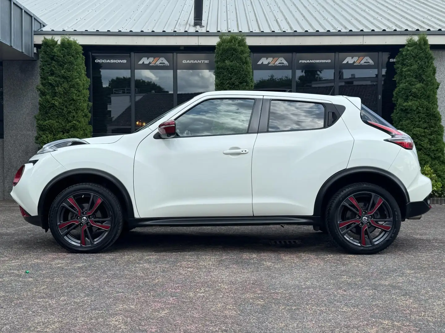 Nissan Juke 1.2 DIG-T S/S Tekna | PANO | LEDER | 1E EIG Blanc - 2