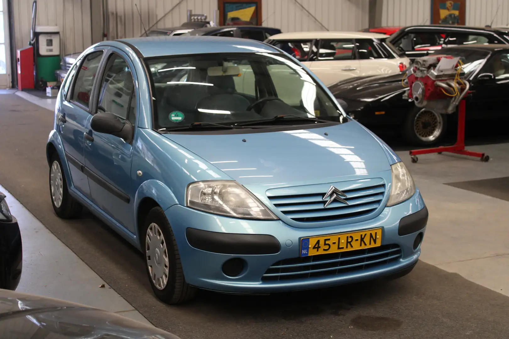 Citroen C3 1.1i Ligne Prestige Airco, Stuurbekrachtiging Blauw - 2