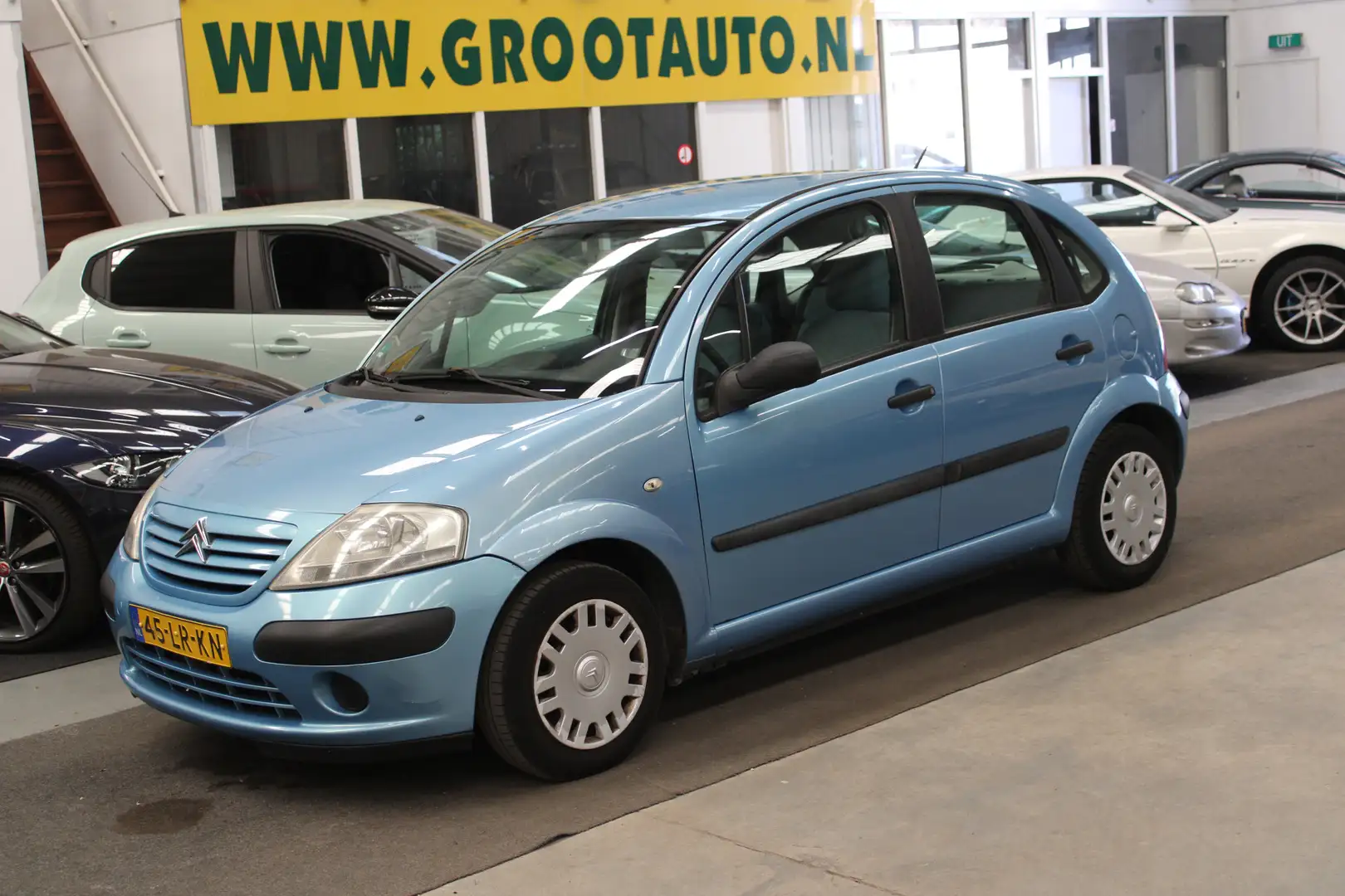 Citroen C3 1.1i Ligne Prestige Airco, Stuurbekrachtiging Blauw - 1
