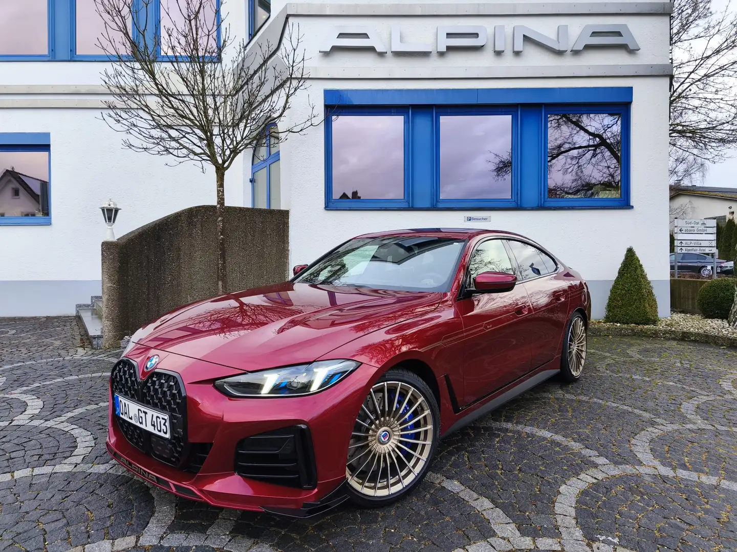 Alpina B4 GT Gran Coupé SWITCH-TRONIC Allrad Rot - 1