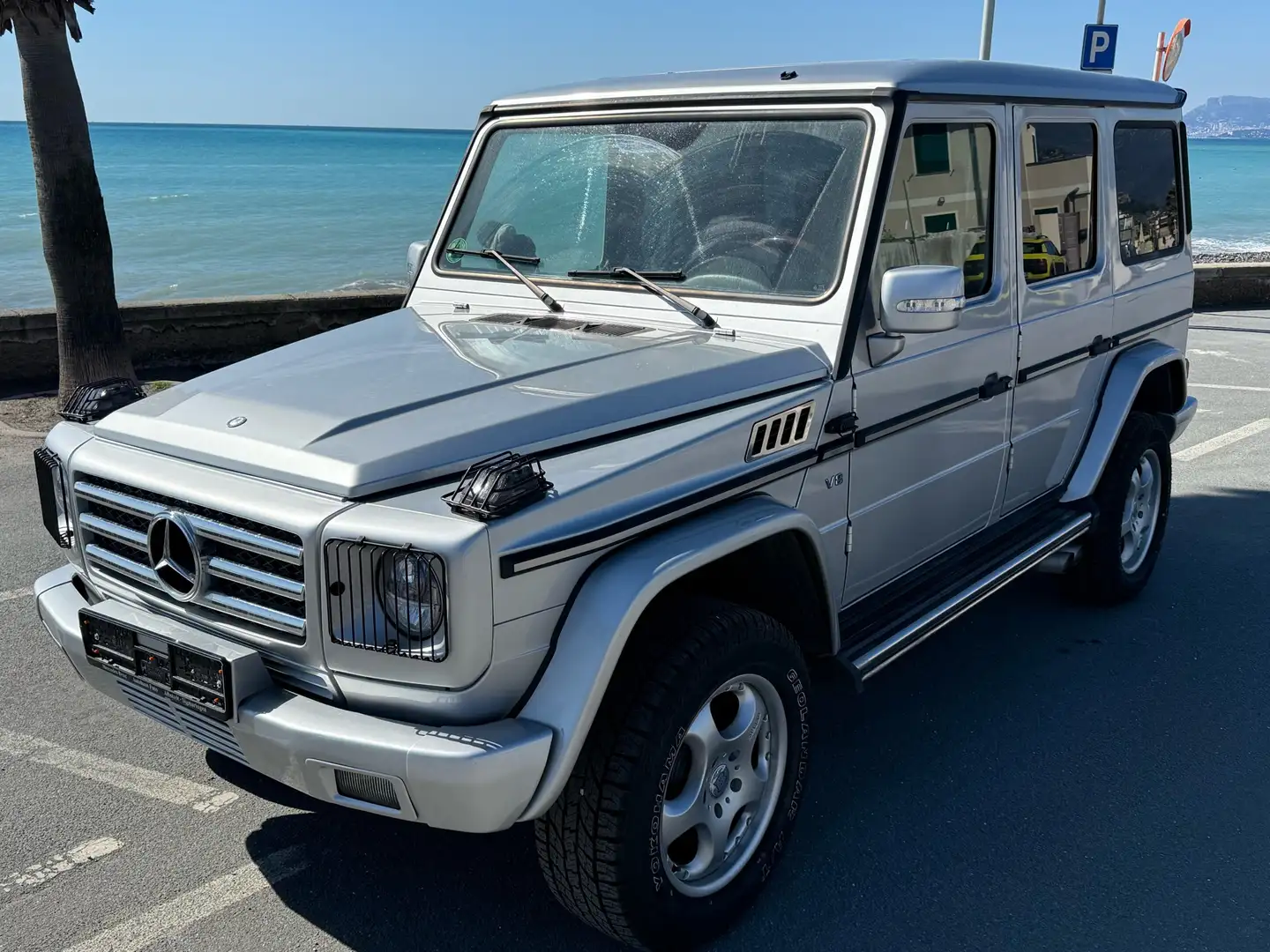 Mercedes-Benz G 500 V8 SW lungo auto allestimento BRABUS Šedá - 1