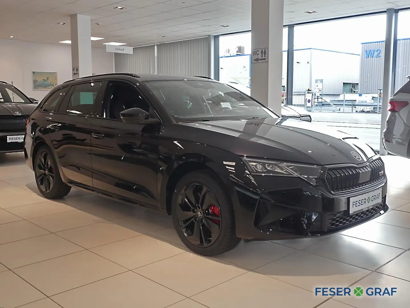 Skoda Octavia Combi RS 2,0 TSI DSG - NAVI,SHZ,ACC Schwarz - 2