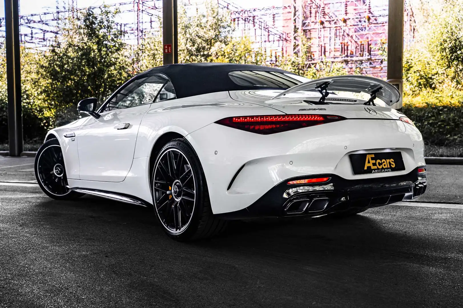 Mercedes-Benz SL 63 AMG V8 4-MATIC /AMG-NIGHT PACK / MB SERVICE / FULL Blanc - 2