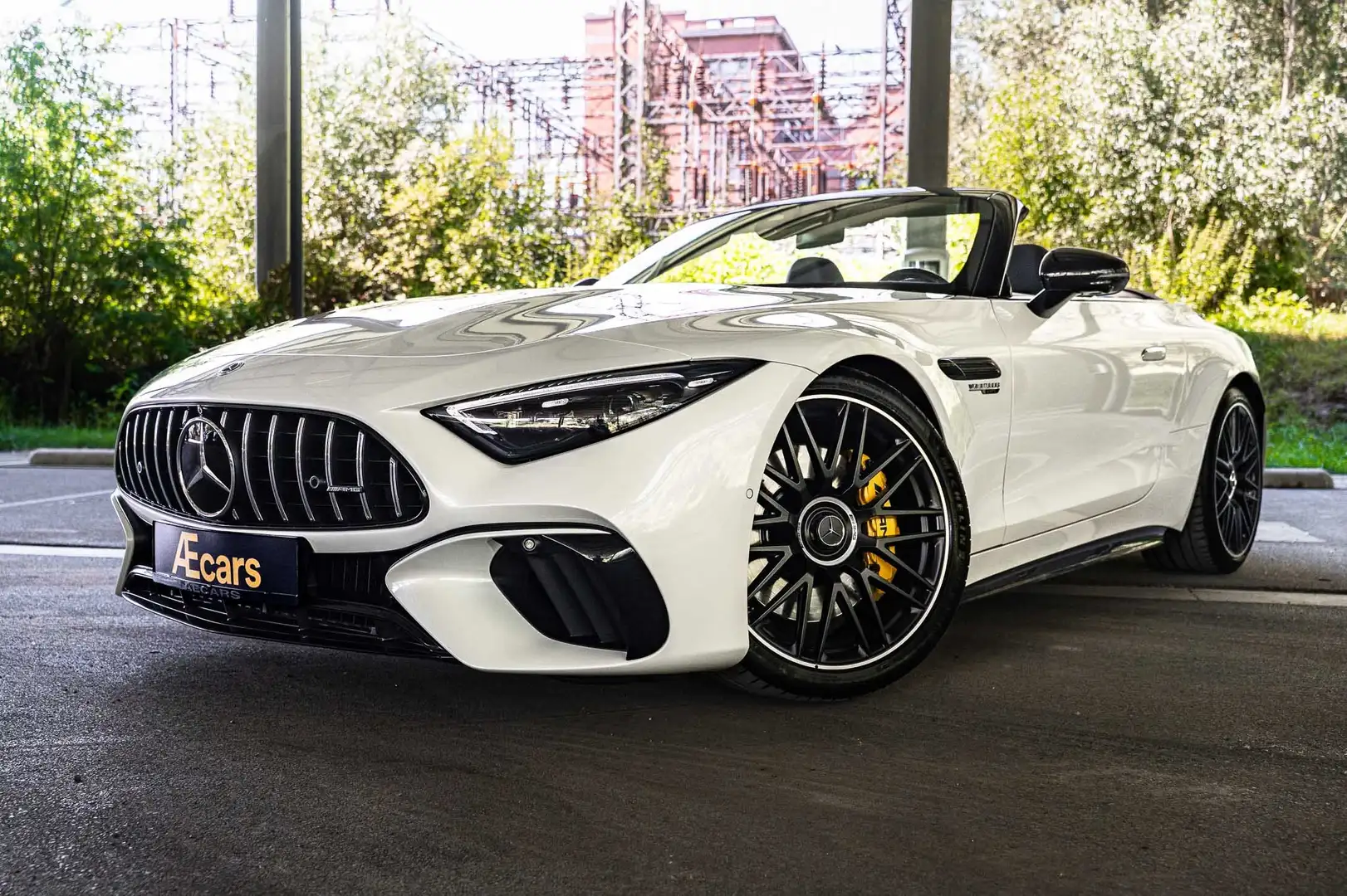 Mercedes-Benz SL 63 AMG V8 4-MATIC /AMG-NIGHT PACK / MB SERVICE / FULL Blanc - 1