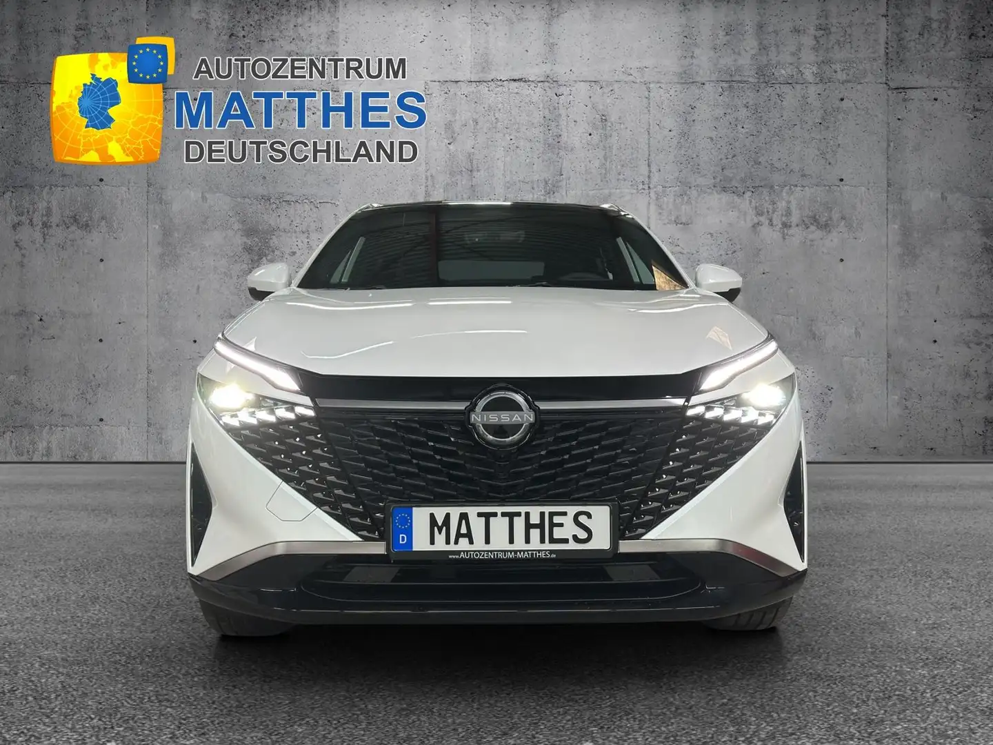 Nissan Qashqai Tekna 4x4 MJ25 SOFORT! Leder E-Heck NAVI Pano W... Weiß - 2