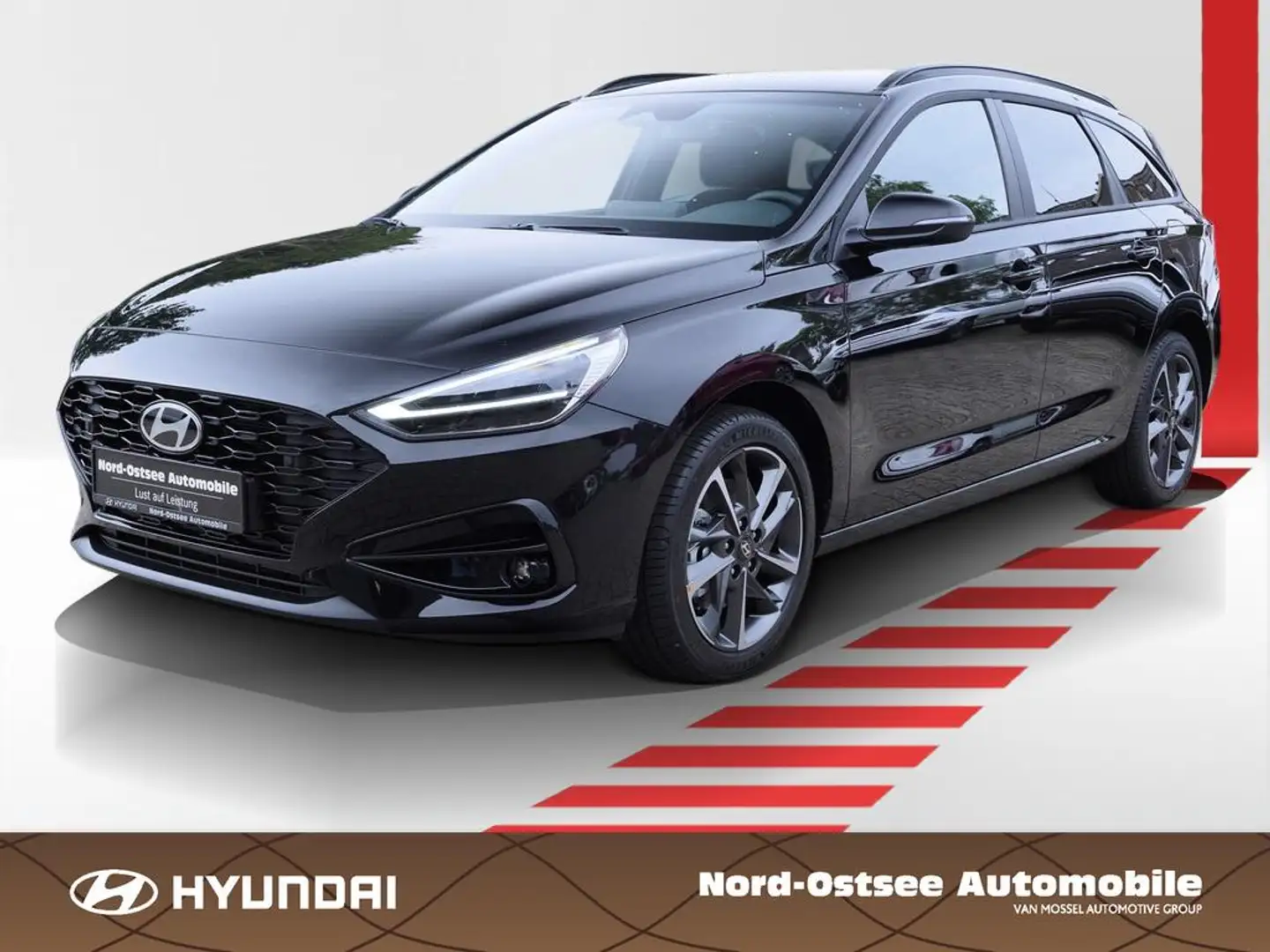 Hyundai i30 FL Kombi Advantage Plus-Paket Zwart - 1