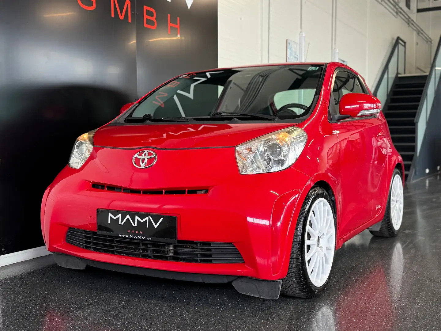 Toyota iQ Sport racing H&R Fahrwerk Finanzierung Rot - 1