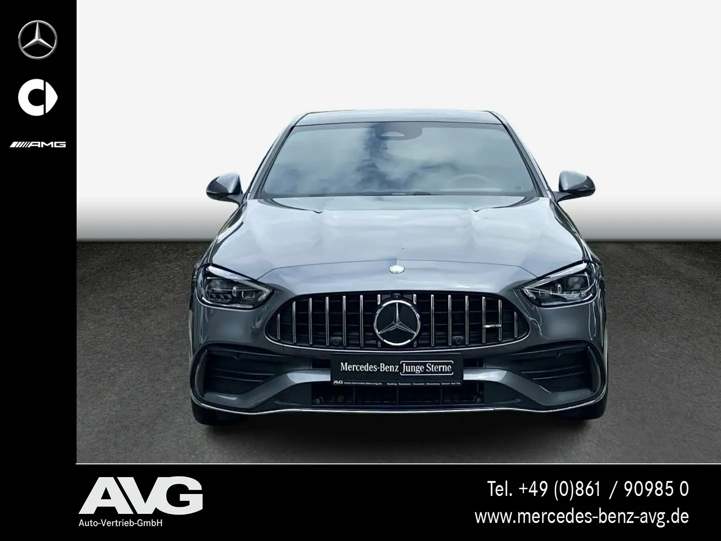 Mercedes-Benz C 43 AMG C 43 4M Lim Pano Keyless Burmester HuD Memory Navi Grau - 2