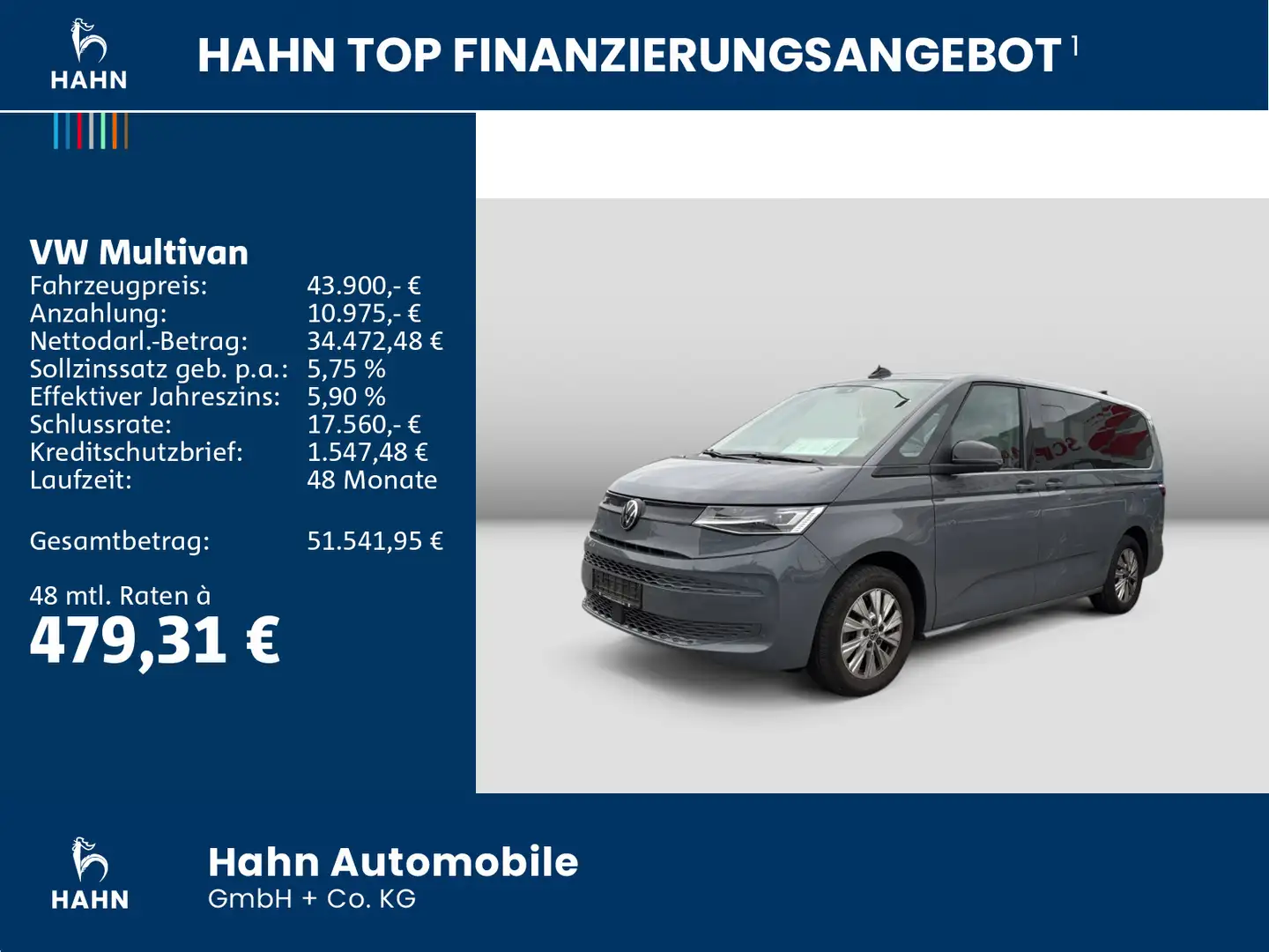 Volkswagen T7 Multivan 1.4 TSI eHybrid LÜ Gris - 2