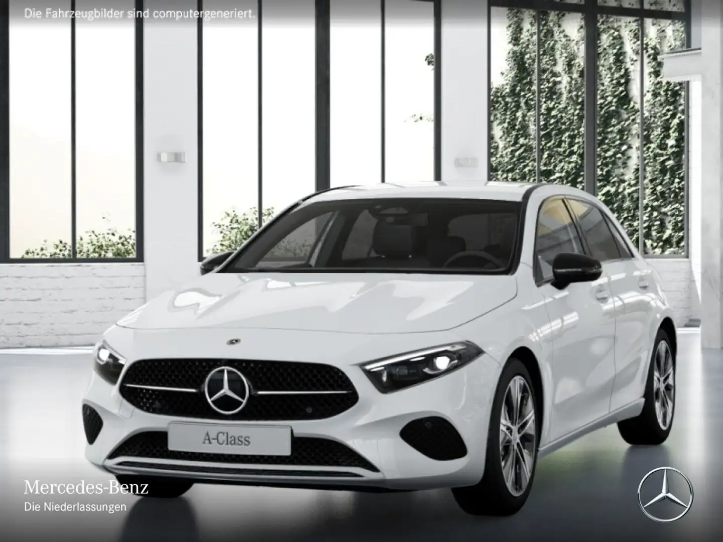 Mercedes-Benz A 200 PROGRESSIVE+NIGHT+MULTIBEAM+KAMERA+7G Blanc - 2