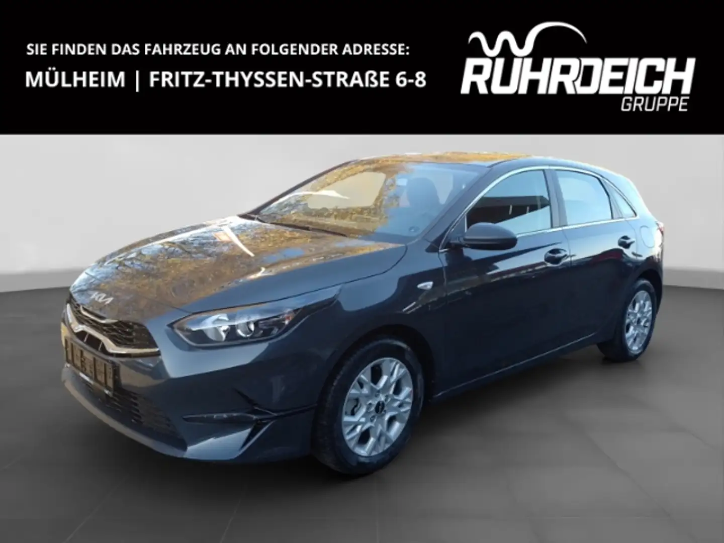 Kia Ceed / cee'd 1.5 T-GDI DCT VISION Navi Klimaautom SHZ LenkradHZ Gris - 1