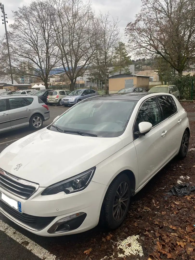 Peugeot 308 1.6 THP 125 ch BVM6 Allure Blanc - 2