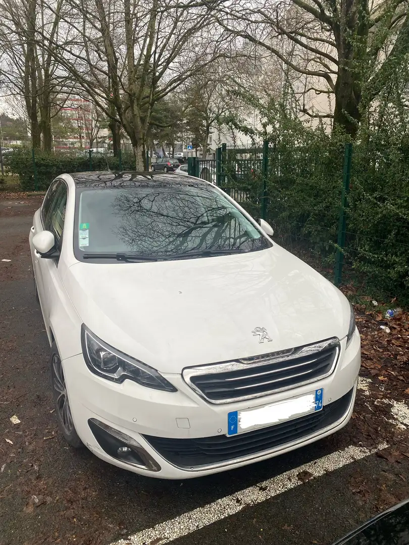 Peugeot 308 1.6 THP 125 ch BVM6 Allure Blanc - 1