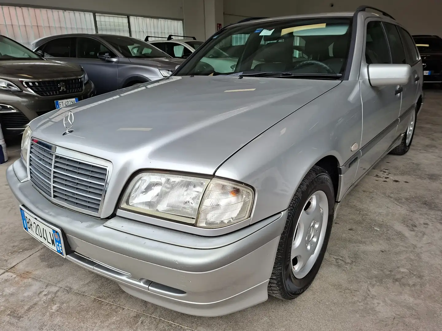 Mercedes-Benz C 180 S.W BENZINA Silber - 1