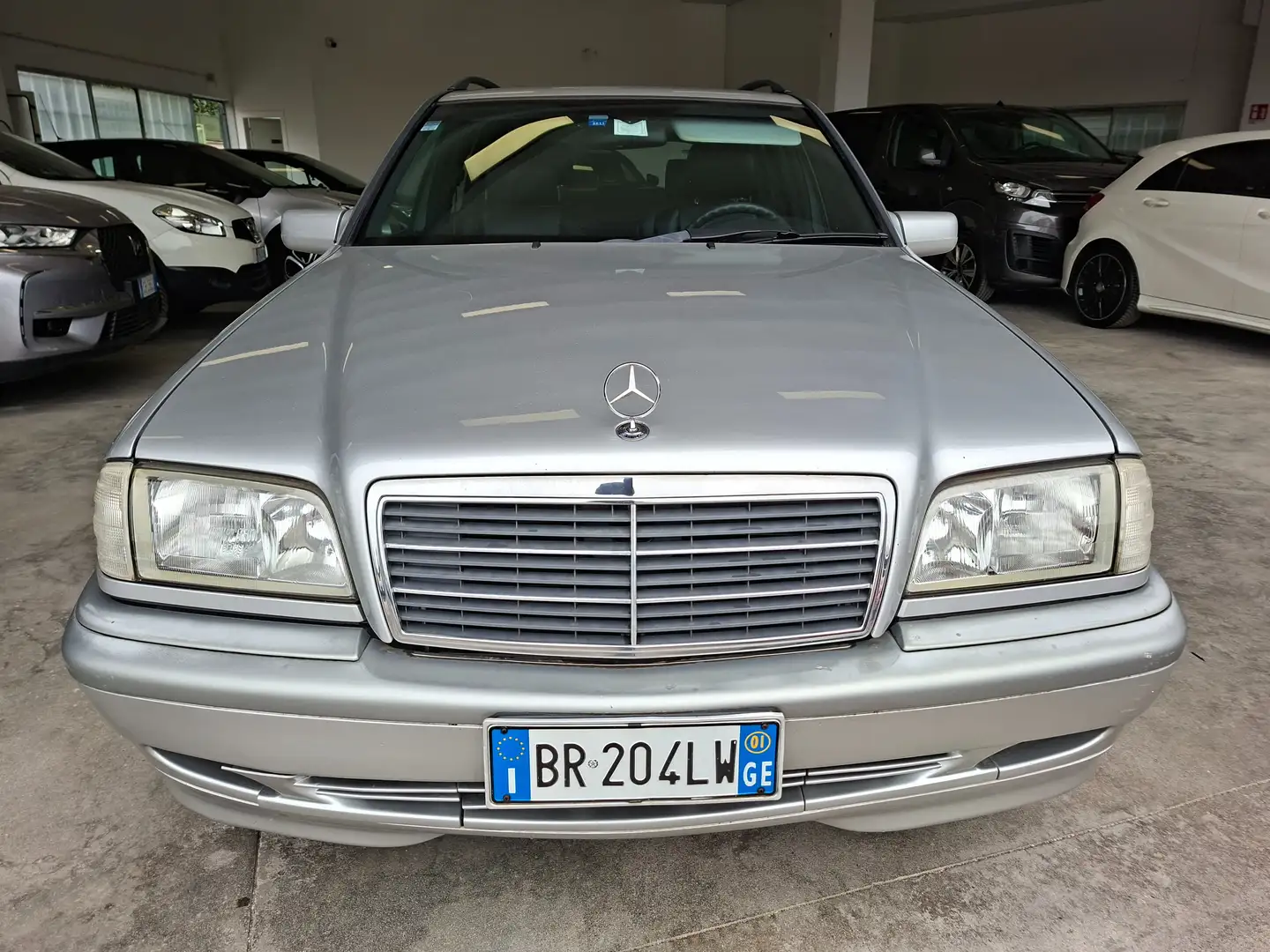 Mercedes-Benz C 180 S.W BENZINA Silber - 2