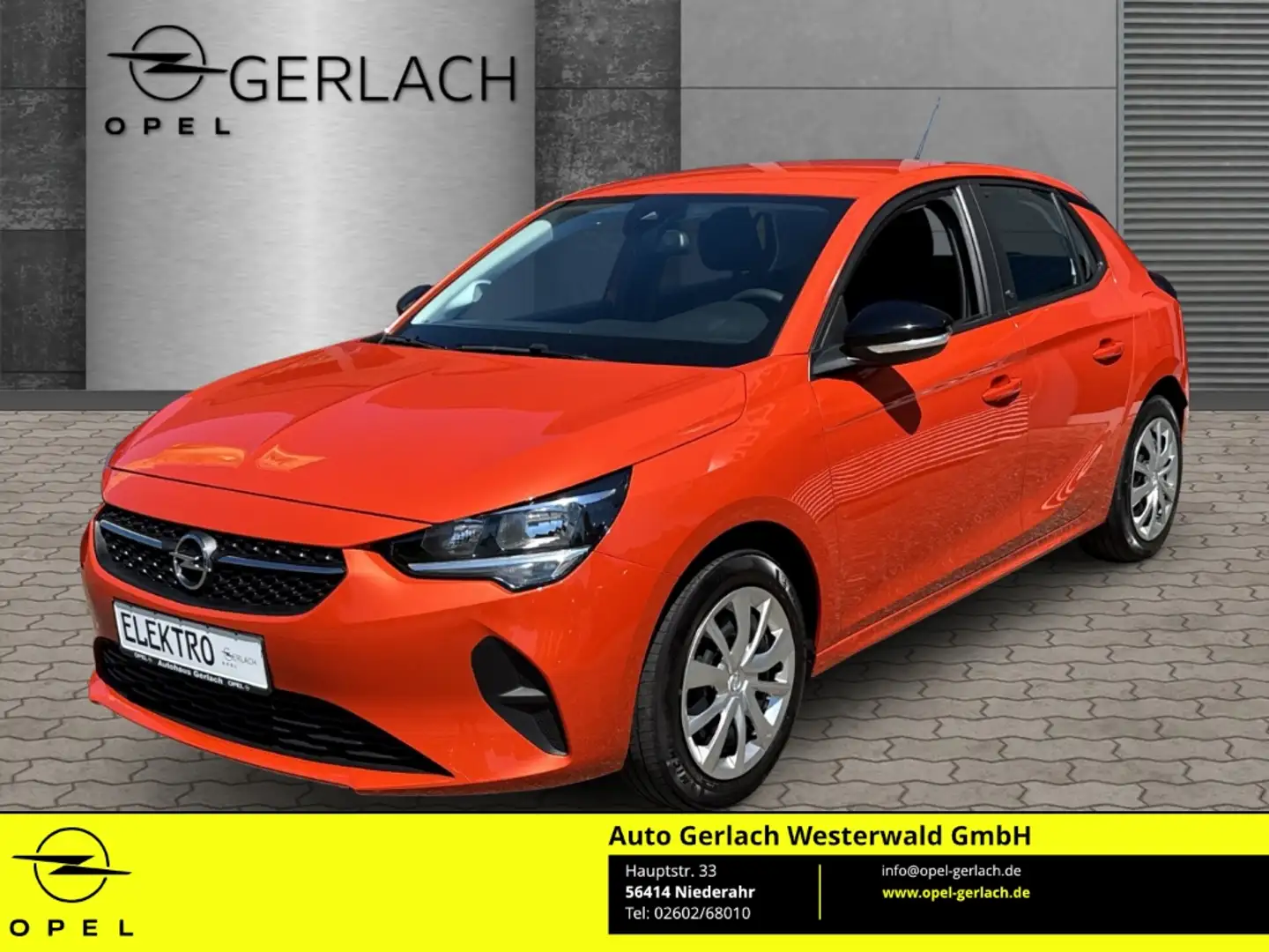 Opel Corsa-e Corsa F e Edition LED Apple CarPlay Android Auto K Orange - 1