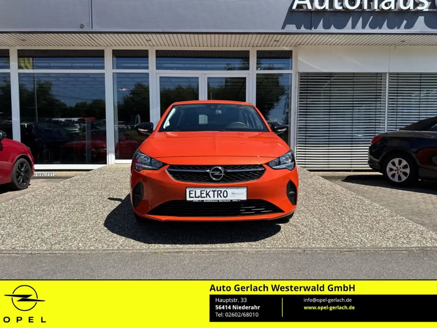 Opel Corsa-e Corsa F e Edition LED Apple CarPlay Android Auto K Orange - 2