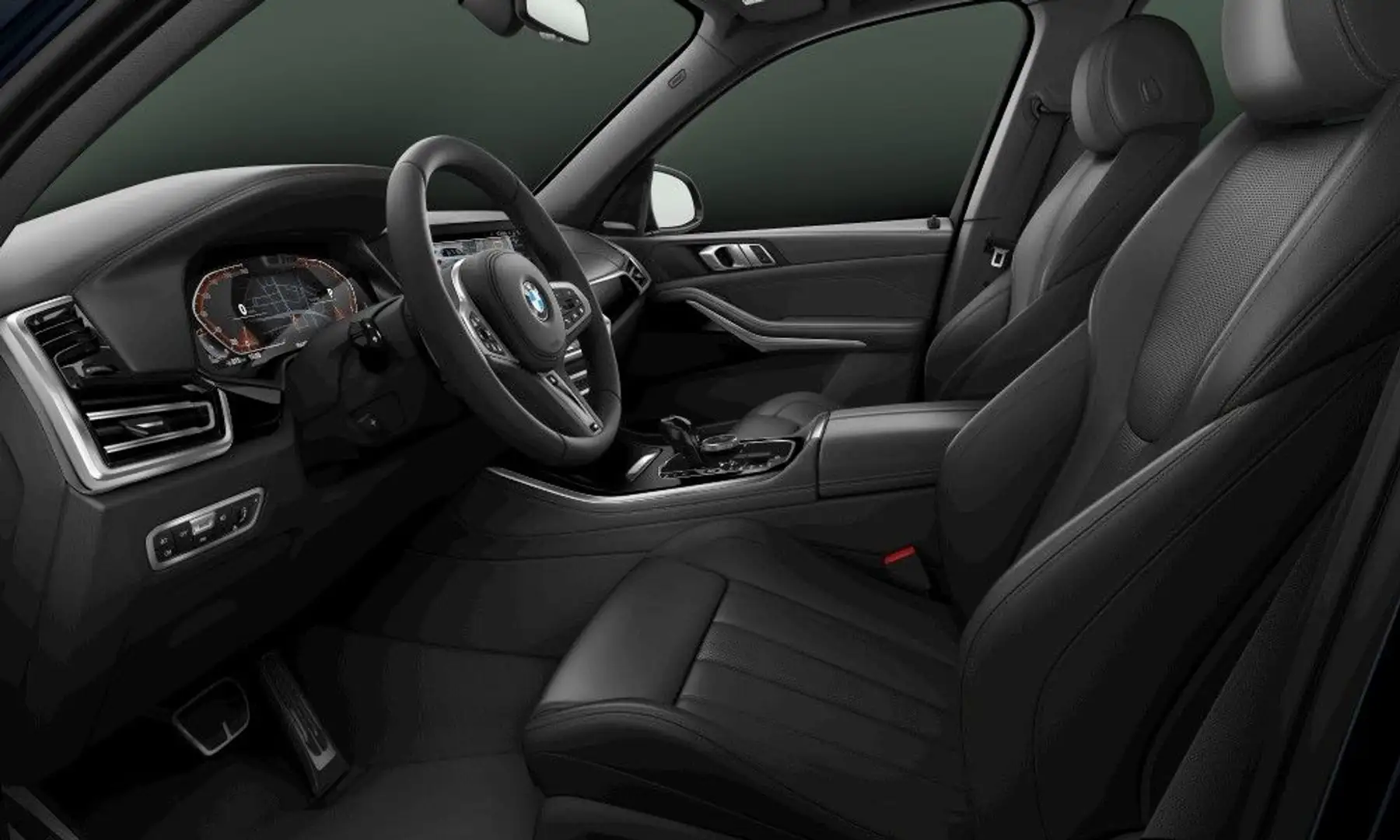 BMW X5 xDrive30d M Sport STHZ SKY ACC H&K 360° 21" Schwarz - 2