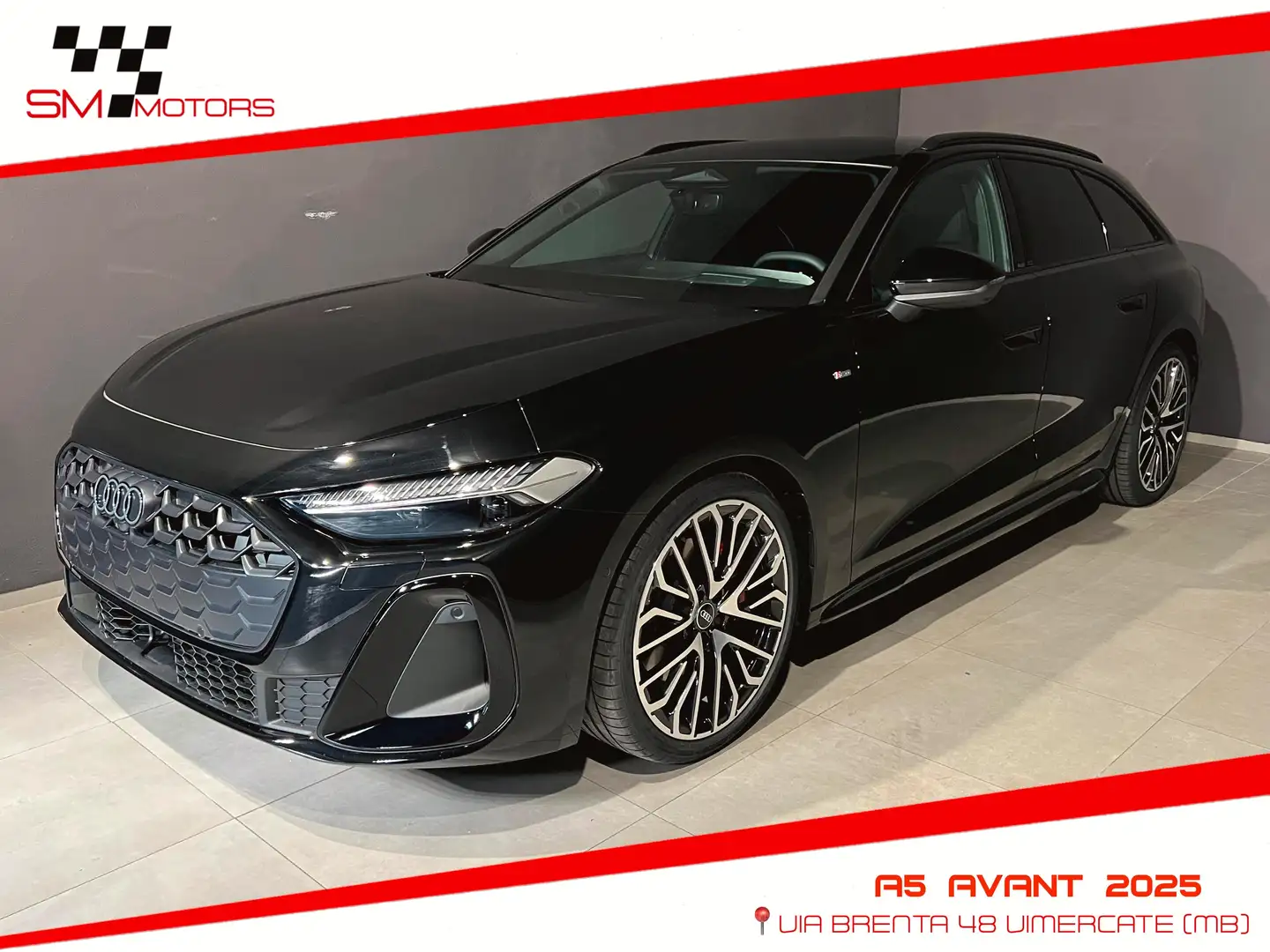 Audi A5 Avant 2.0 tdi mhev+ S line quattro 204cv Schwarz - 1