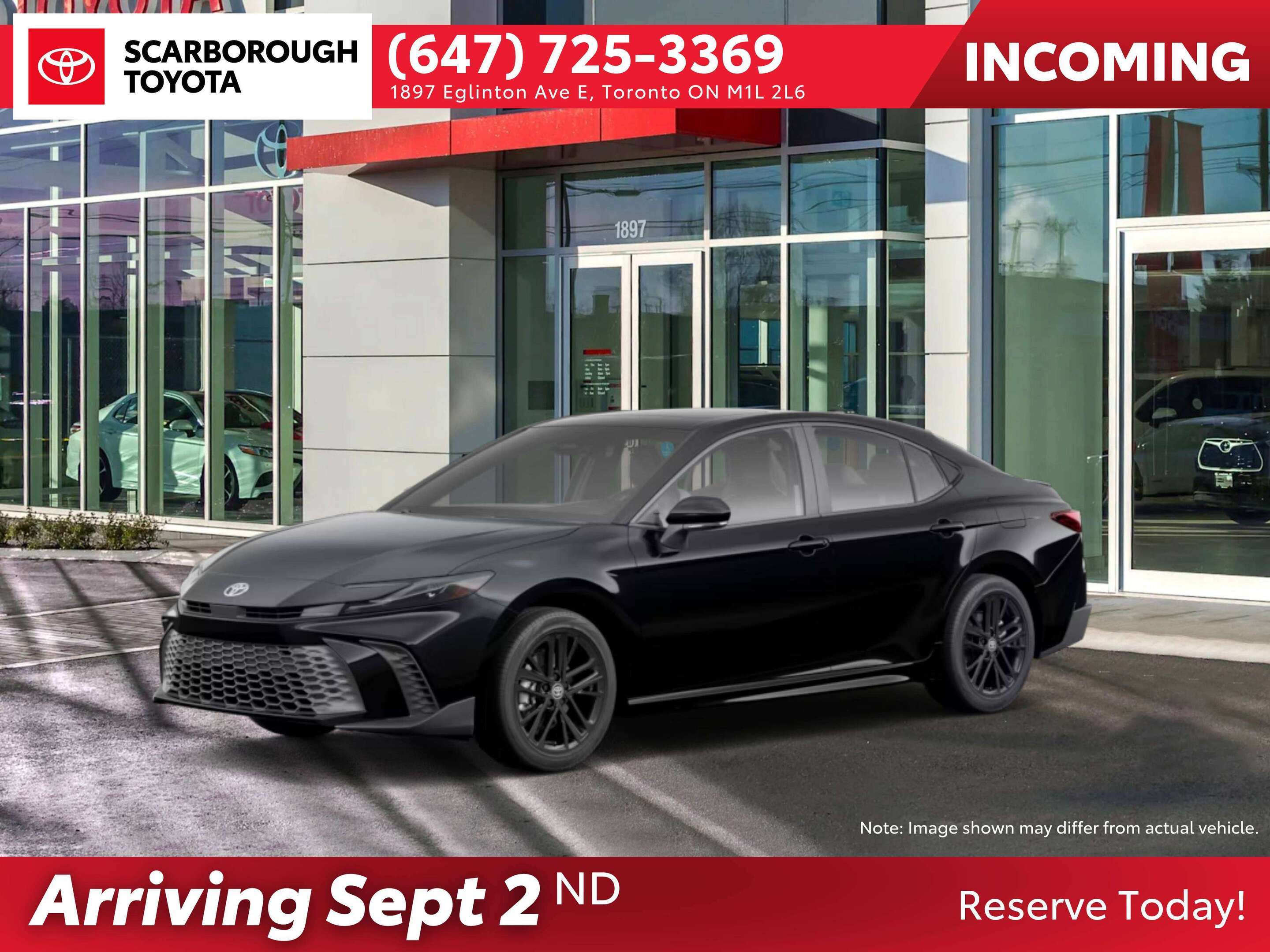 Black 2026 Toyota Camry Sedan Automatic