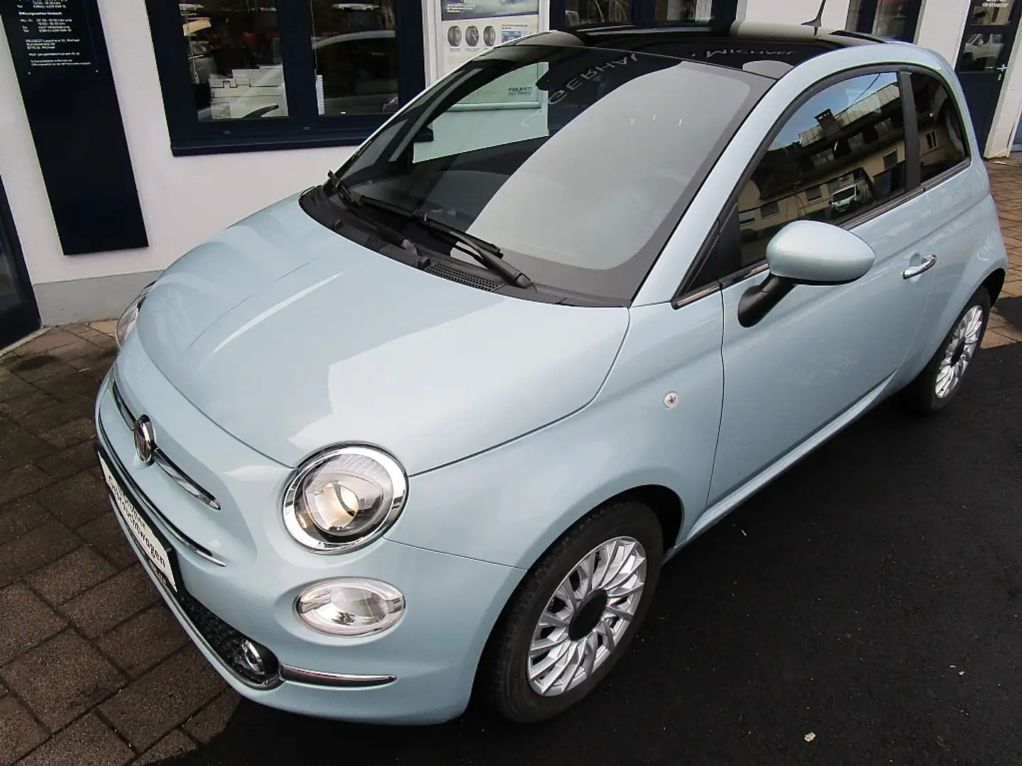 Fiat 500 FireFly Hybrid 70 Dolcevita Groen - 1