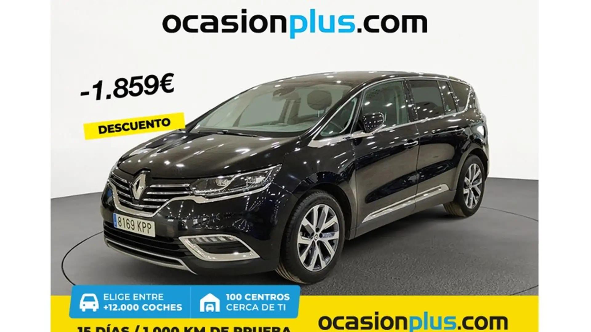 Renault Espace 1.6dCi TT Energy Zen EDC 118kW Negro - 1