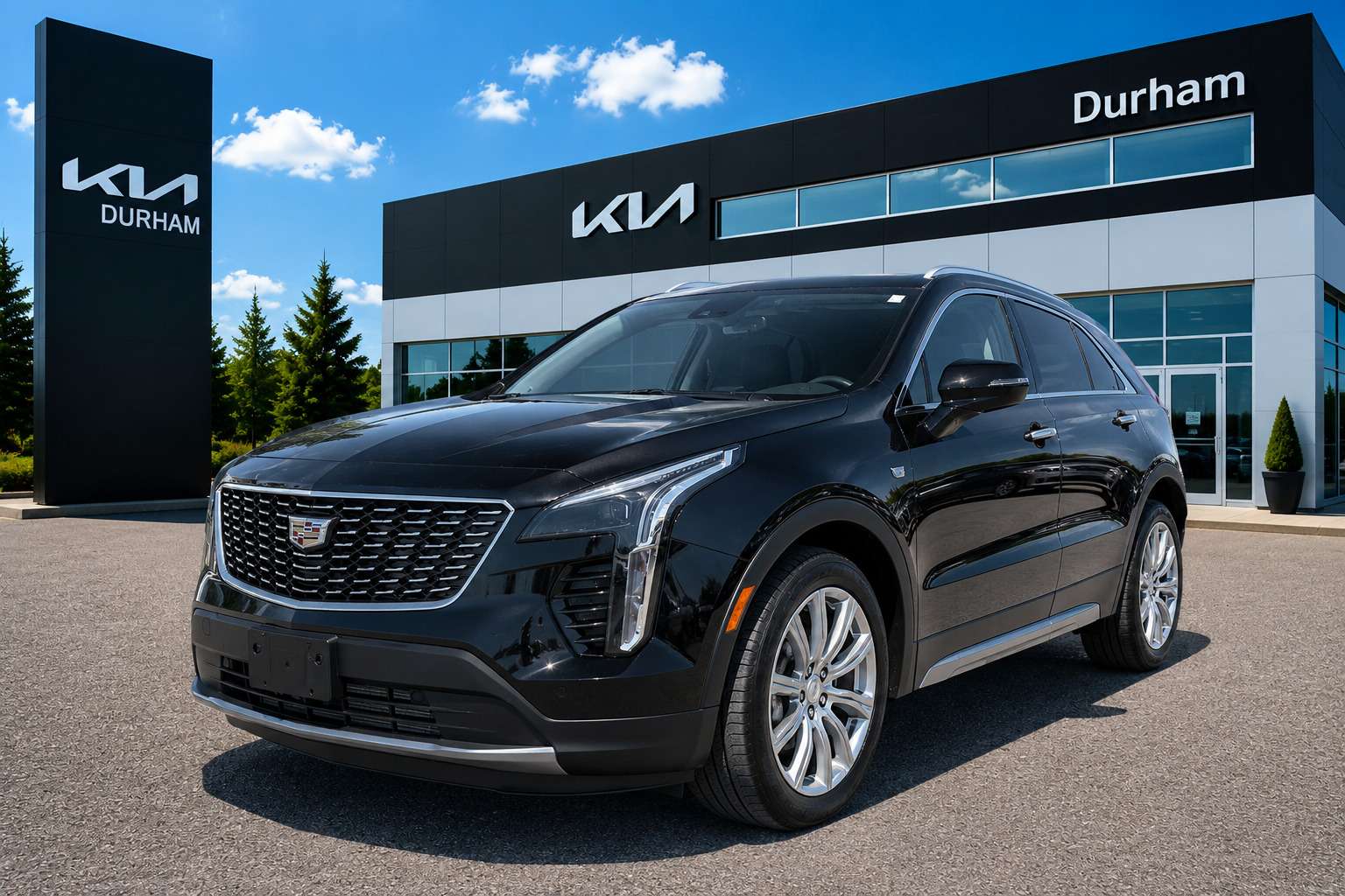 Black 2023 Cadillac XT4 SUV / Crossover Four-Wheel Drive 9-Speed Automatic