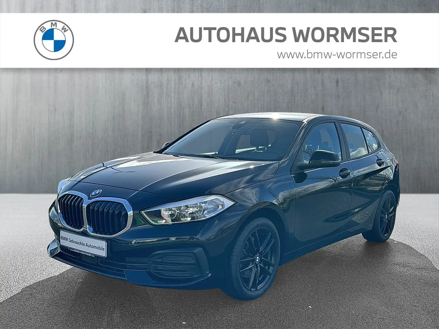 BMW 118 i Advantage HiFi DAB Tempomat Klimaaut. Shz Schwarz - 1